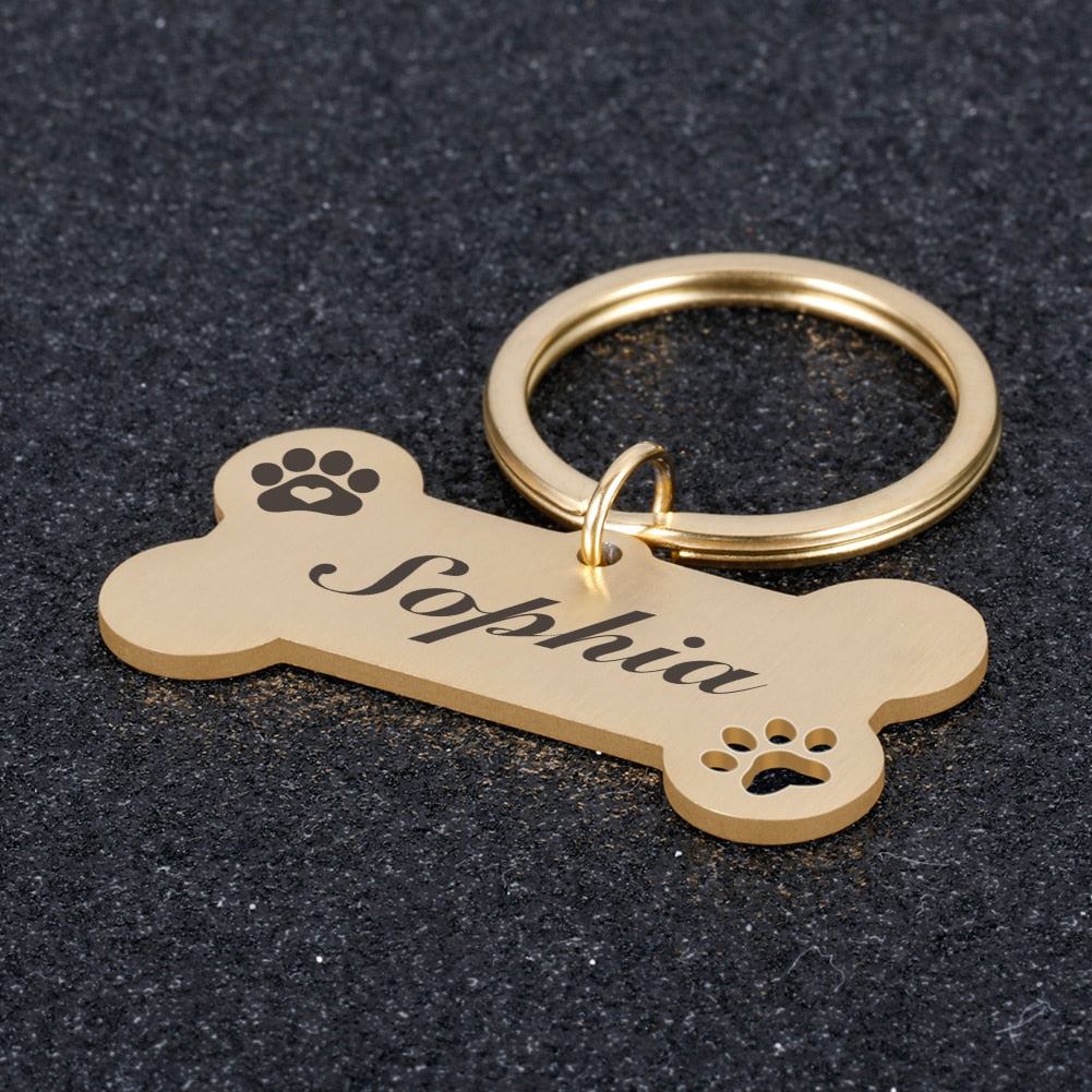 Customizable Dog Medal - Orchid Unique