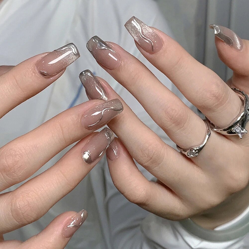 Cat Eye Phototherapy Nail Patch - Orchid Unique
