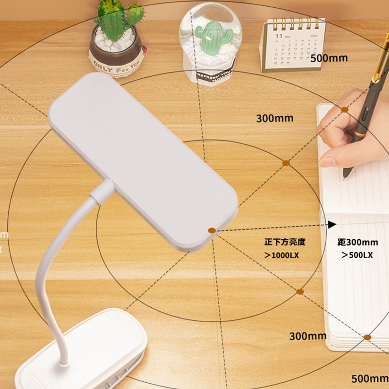 Flexible Table Lamp with Clip 360° - Orchid Unique