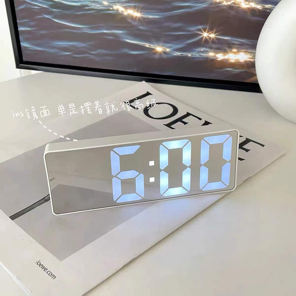 LED Bedside Smart Digital Alarm Clock - Orchid Unique