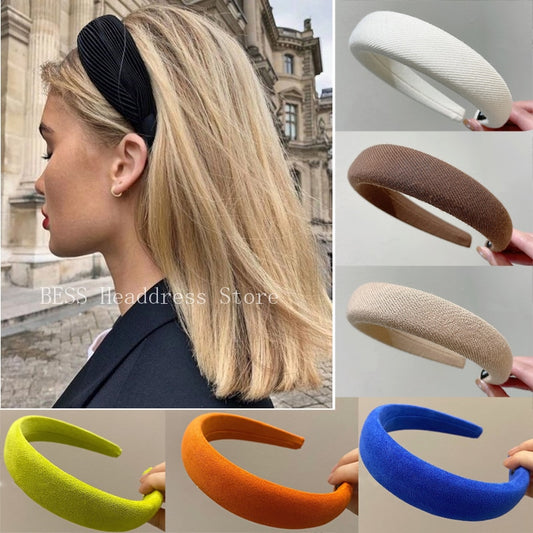 Vintage Soft Elastic Headband - Orchid Unique