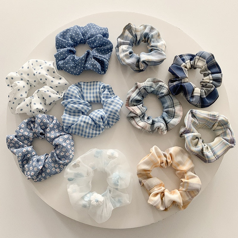Hair Scrunchies - Orchid Unique