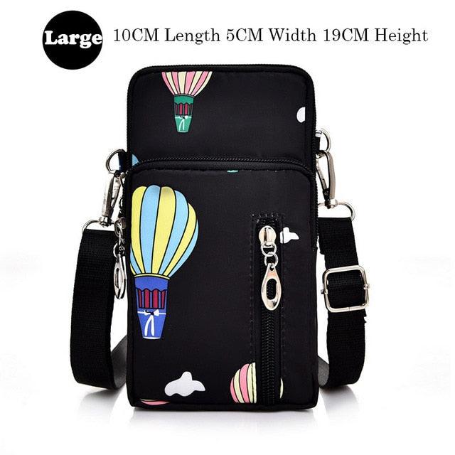 Universal Mobile Phone Bag and Case Wallet - Orchid Unique