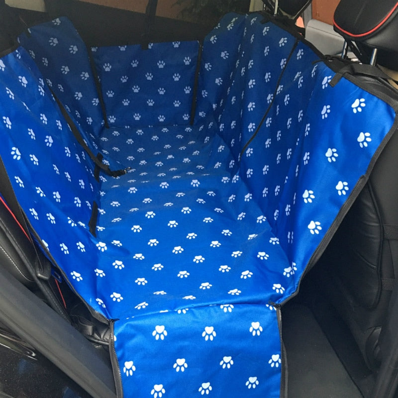 Waterproof Rear Back Pet Car Seat Cover - Orchid Unique