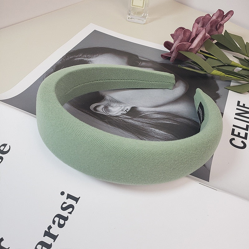 Vintage Soft Elastic Headband - Orchid Unique