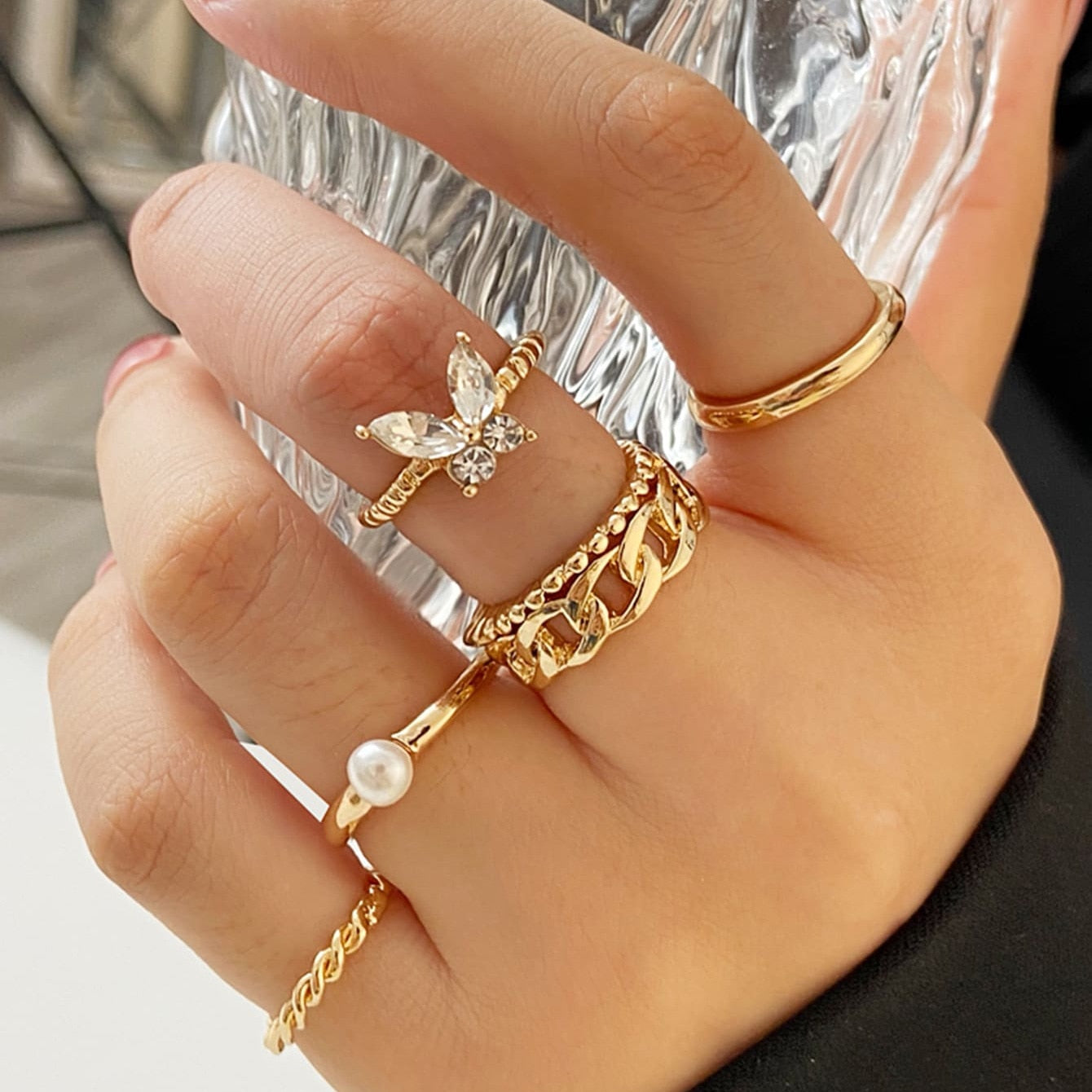 Bohemia Style Rings - Orchid Unique