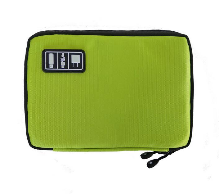 Travel Portable Digital USB Cable Bag - Orchid Unique