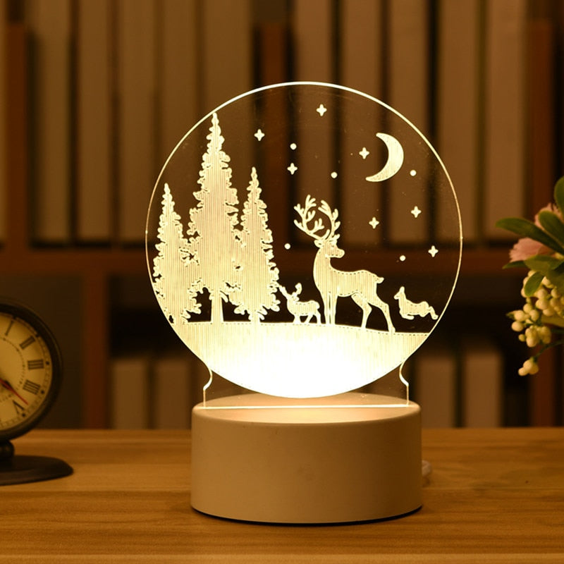 USB Led Night Light Message Board - Orchid Unique
