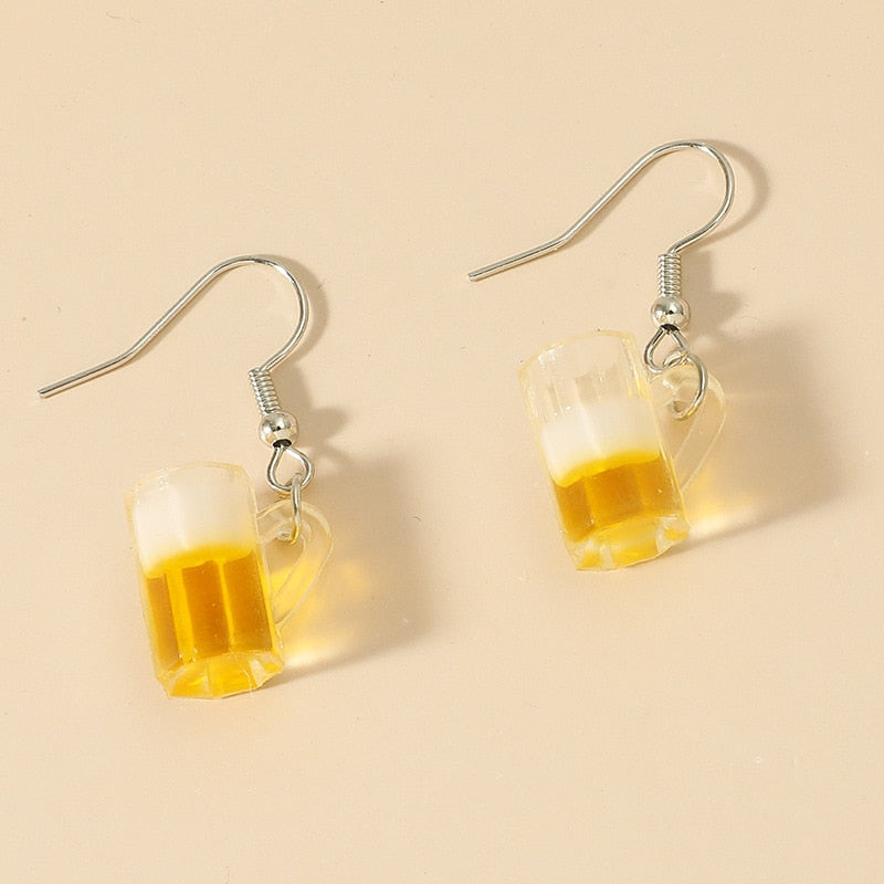 Creative Cute Funny Pendant Earrings - Orchid Unique
