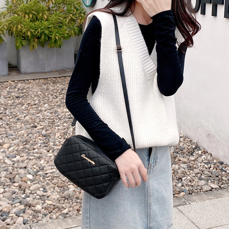 Tassel Small Messenger Crossbody Bags - Orchid Unique