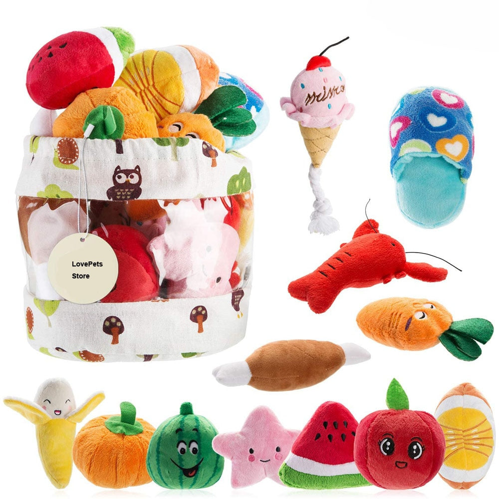 Squeaky Toys Plush Games - Orchid Unique