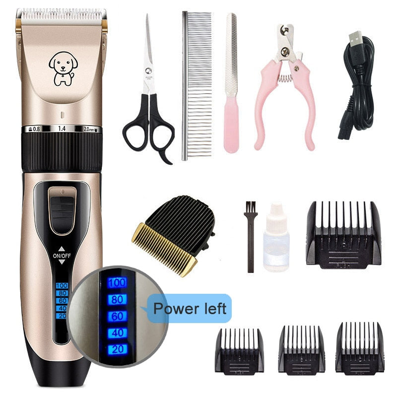 Professional-grade set of Pet Clippers - Orchid Unique