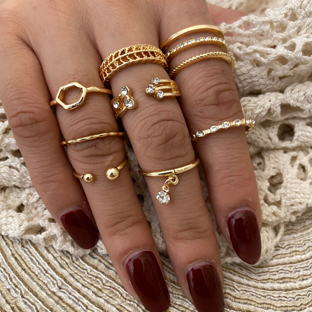 Bohemia Style Rings - Orchid Unique