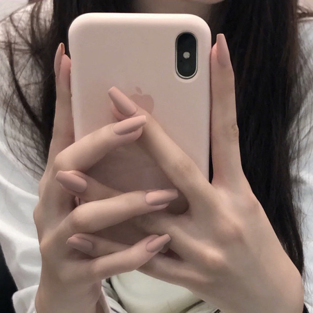 Full Cover Acrylic Nails - Orchid Unique