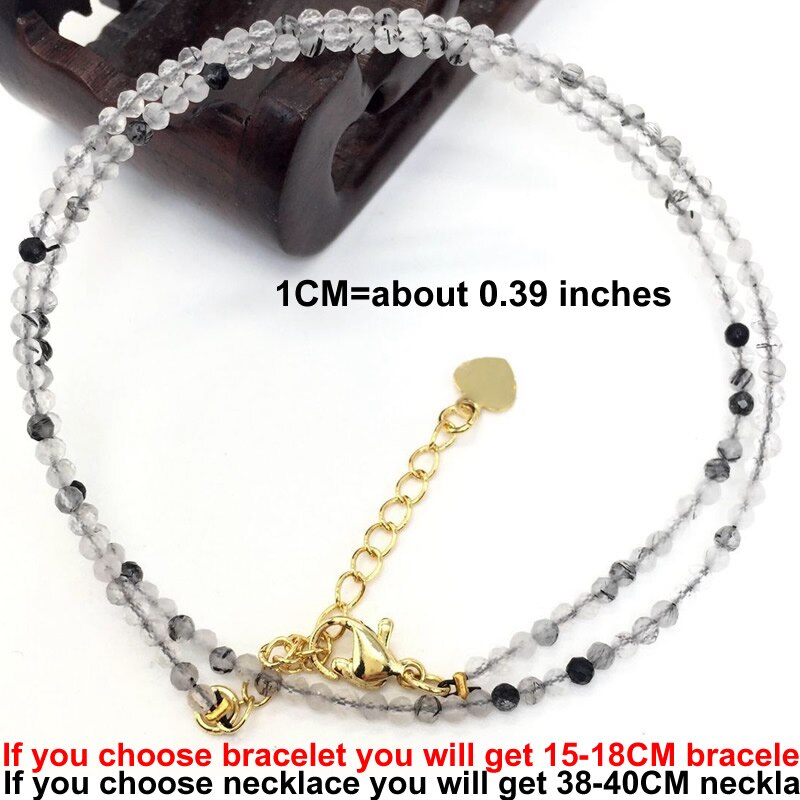 Faceted Gemstones beads Bracelet - Orchid Unique