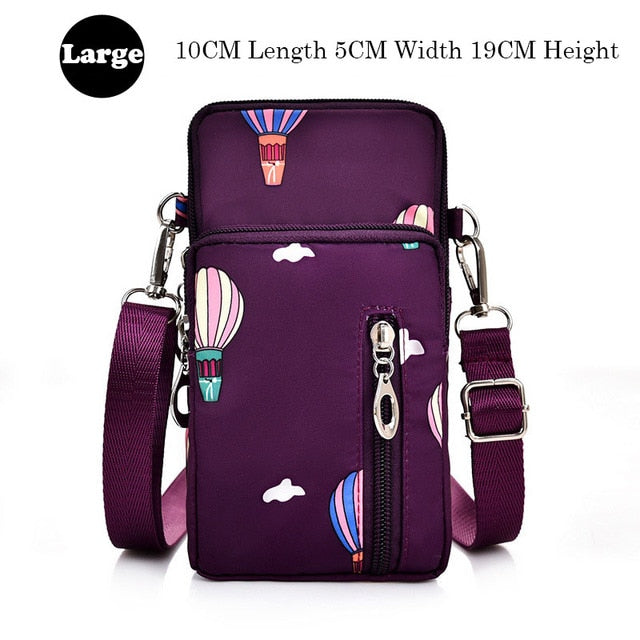 Universal Mobile Phone Bag and Case Wallet - Orchid Unique
