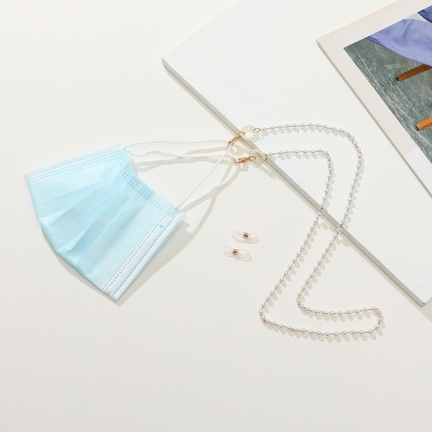 Boho Pearl Glasses Chain - Orchid Unique