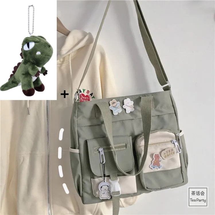 Waterproof Canvas Handbags - Orchid Unique