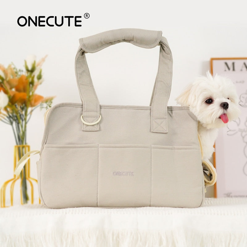 Puppy portable shoulder handbag - Orchid Unique
