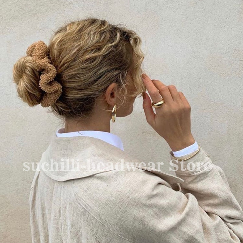 Hair Scrunchies - Orchid Unique