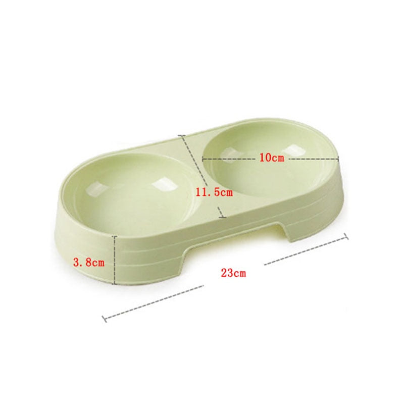 Double Pet Feeding Bowls - Orchid Unique