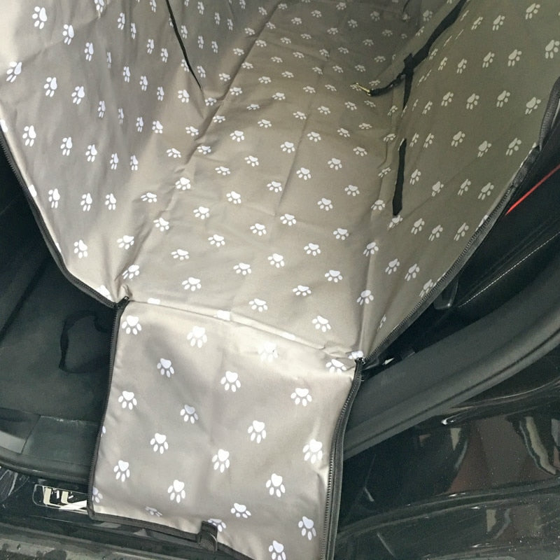 Waterproof Rear Back Pet Car Seat Cover - Orchid Unique