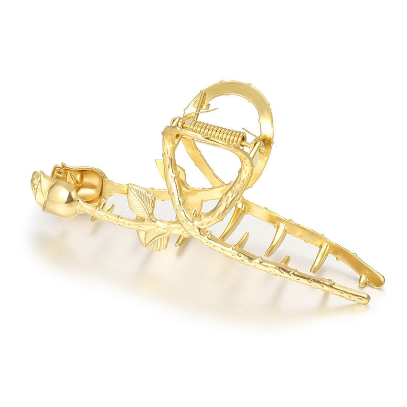Pearl Hair Claw Set Clip - Orchid Unique