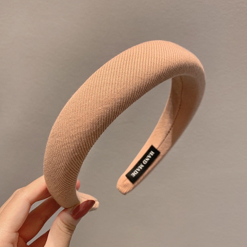 Vintage Soft Elastic Headband - Orchid Unique