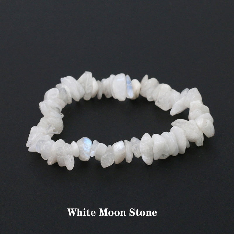 Irregular Energy Stone Bracelet - Orchid Unique
