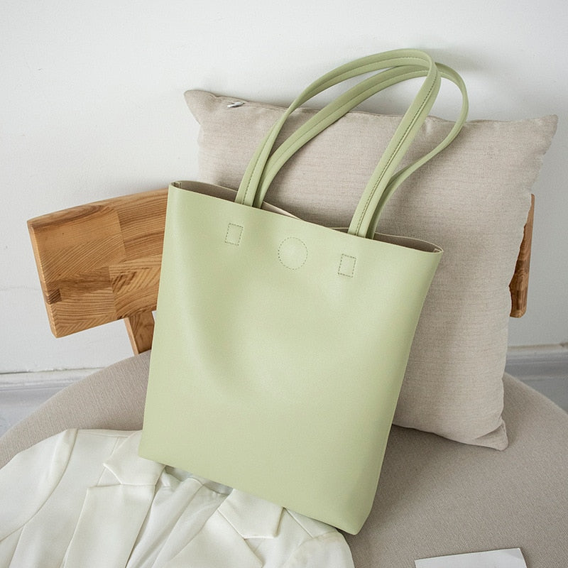 Soft Leather and Casual Women Shoulder Bag - Orchid Unique