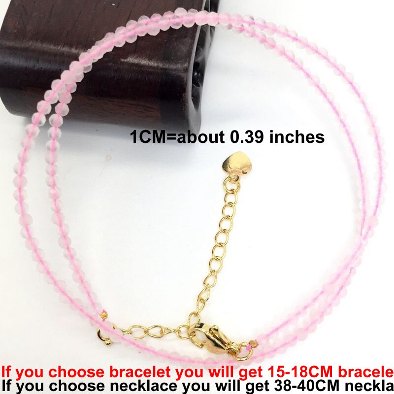 Faceted Gemstones beads Bracelet - Orchid Unique