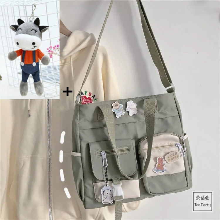 Waterproof Canvas Handbags - Orchid Unique