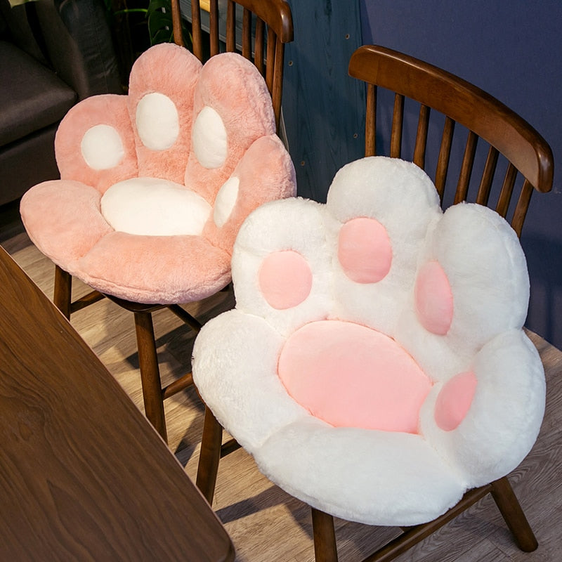 kawaii Paw Pillow Seat Cushion - Orchid Unique