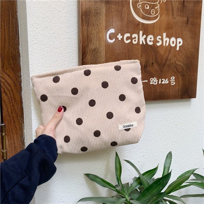 Smile & Dots Makeup Organizer Storage - Orchid Unique