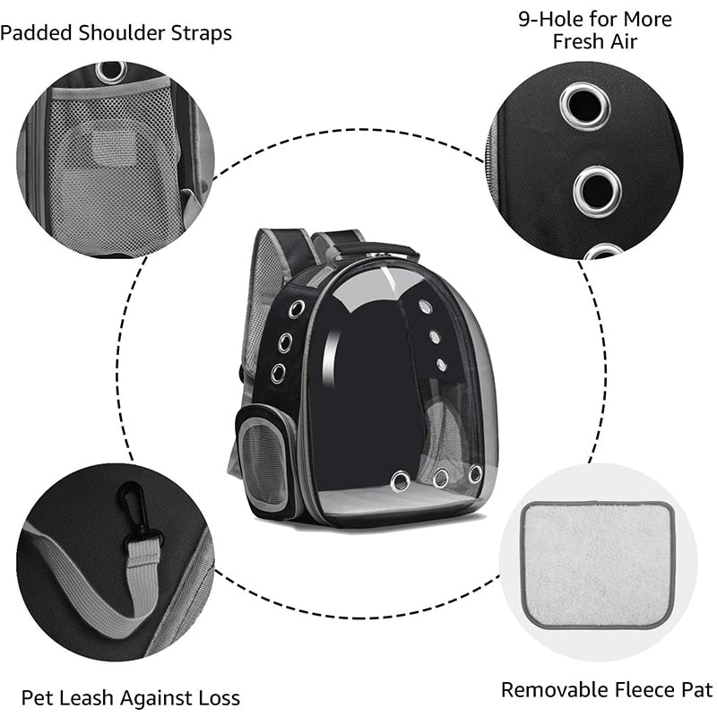 Outdoor Pet Shoulder Bag - Orchid Unique