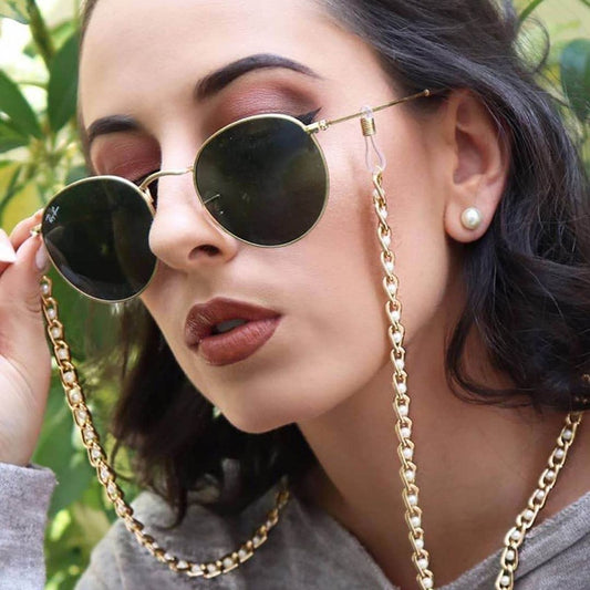 Boho Pearl Glasses Chain - Orchid Unique