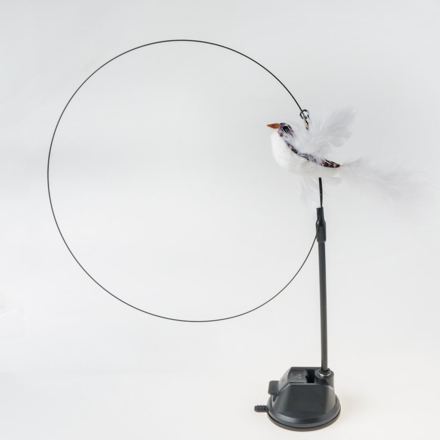 Handsfree Bird/Feather Cat Wand - Orchid Unique