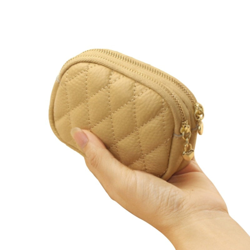 Genuine Leather Wallet - Orchid Unique