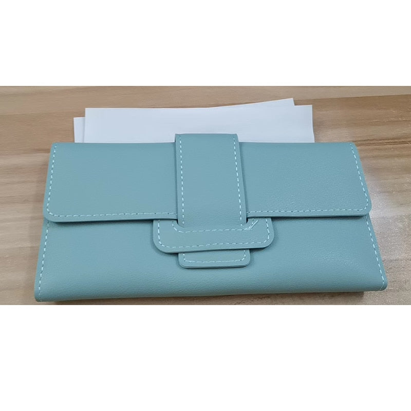 Long Hasp Fold-over Wallet - Orchid Unique