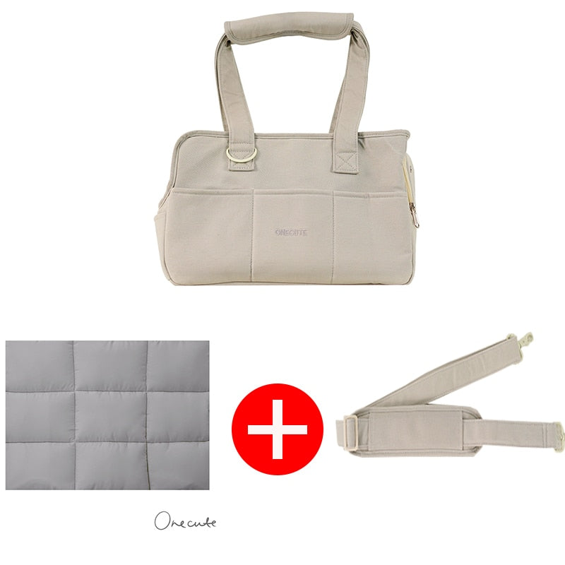 Puppy portable shoulder handbag - Orchid Unique