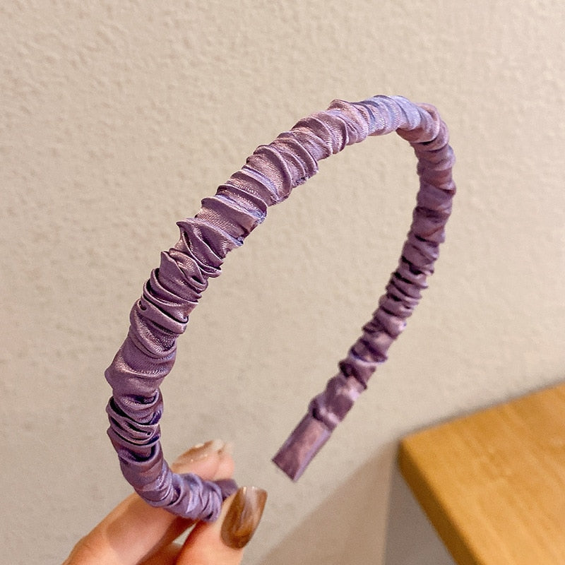 Vintage Soft Elastic Headband - Orchid Unique