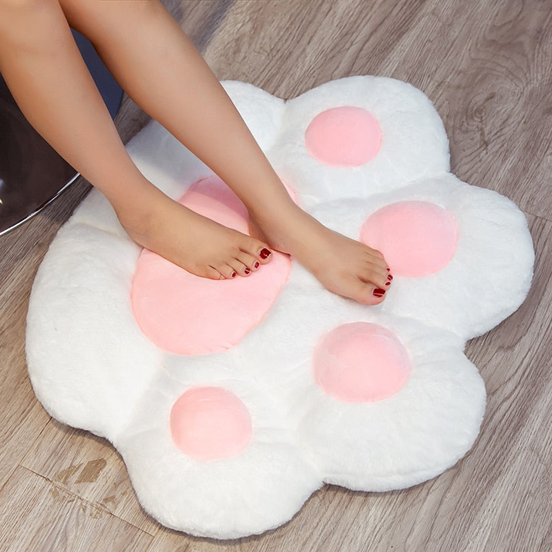 kawaii Paw Pillow Seat Cushion - Orchid Unique