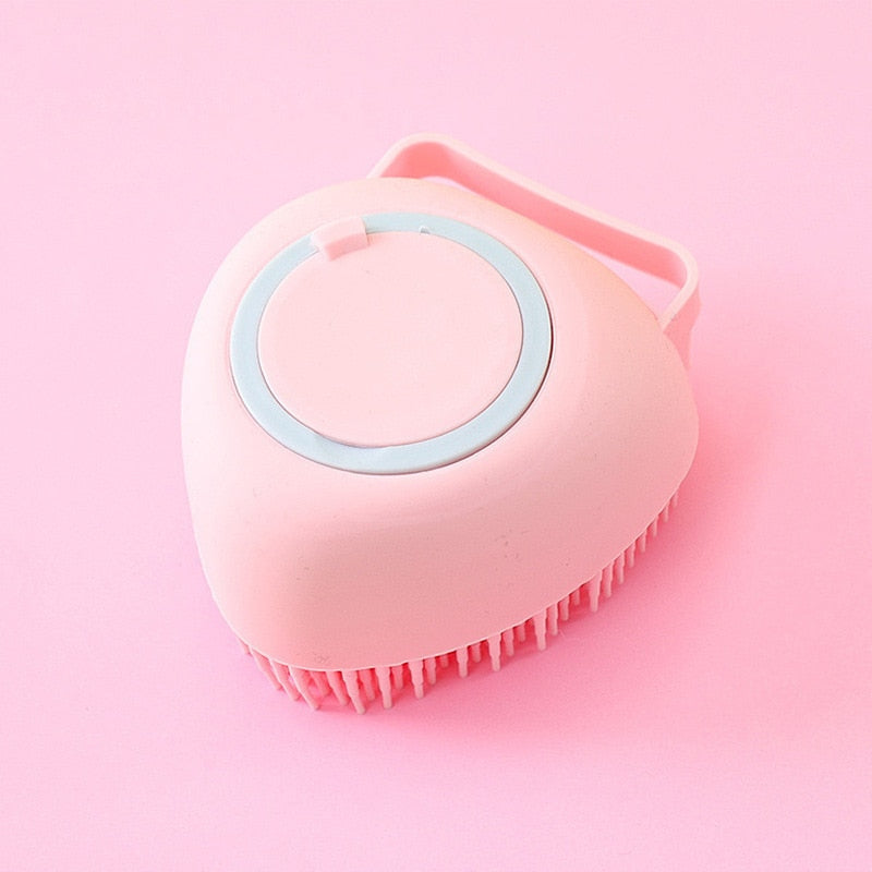 Pet brush and massage comb - Orchid Unique