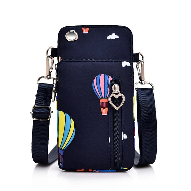Universal Mobile Phone Bag and Case Wallet - Orchid Unique