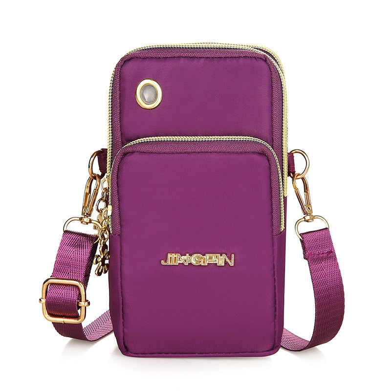 Balloon Mobile Phone Crossbody Bags - Orchid Unique