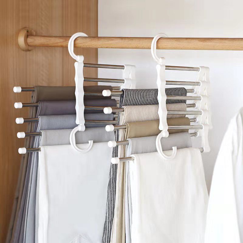 5 in 1 Magic Trouser Rack Hangers - Orchid Unique