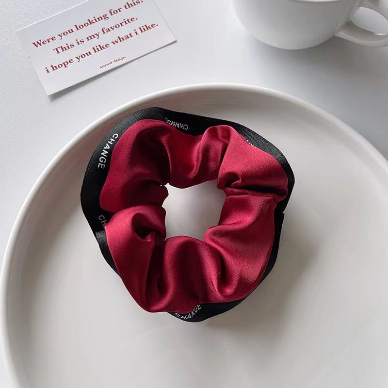 Hair Scarf Scrunchies - Orchid Unique