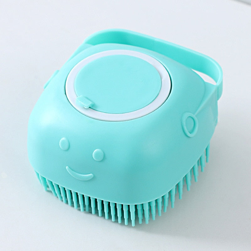 Pet brush and massage comb - Orchid Unique