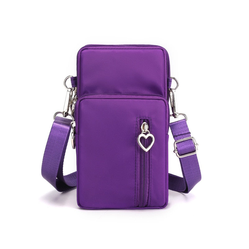 Universal Mobile Phone Bag and Case Wallet - Orchid Unique