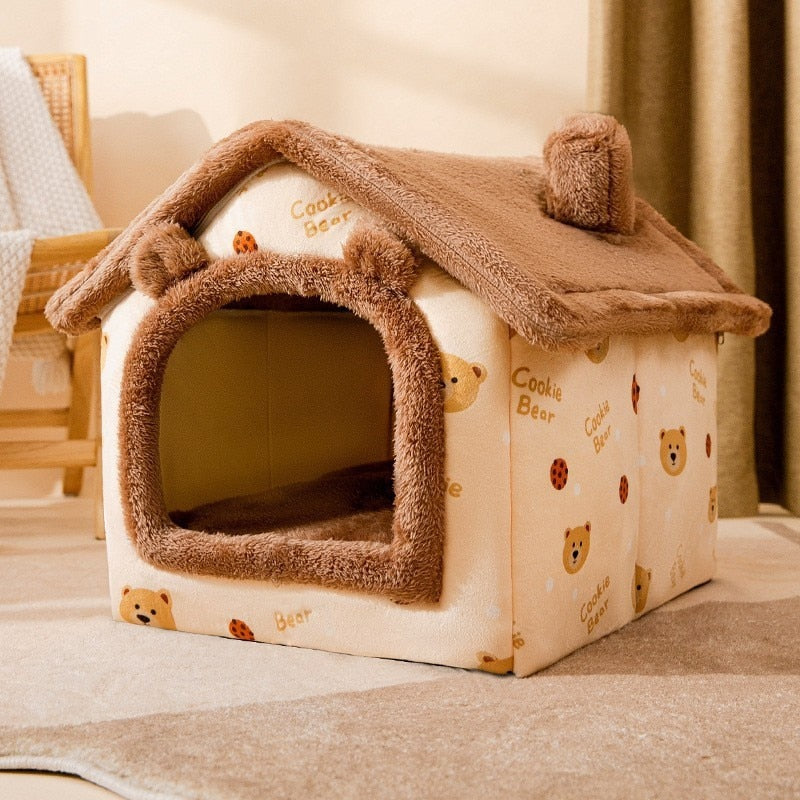 Soft and cozy Pet Bed House - Orchid Unique